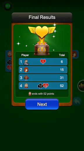 Hearts: Classic Card Game screenshot