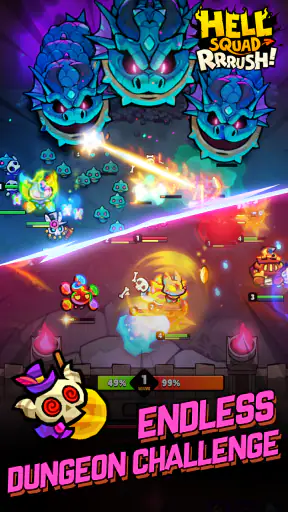 Hellsquad Rrrush! screenshot