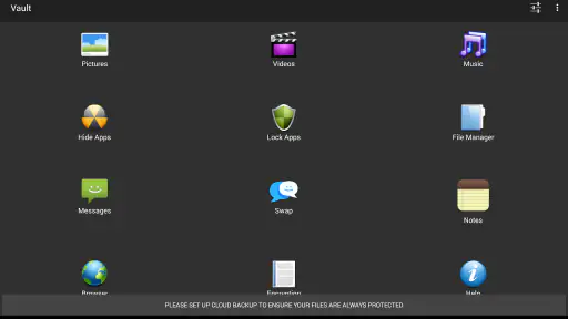 Hide Photos, Video and App Loc screenshot