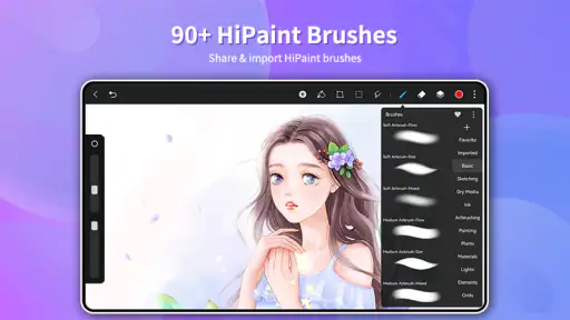 HiPaint: Sketch & Draw art screenshot