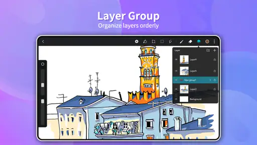 HiPaint: Sketch & Draw art screenshot