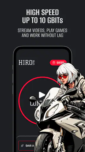 HiroVPN: super-fast VPN screenshot