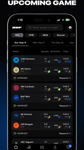 HOF: Sports Stats & Data screenshot
