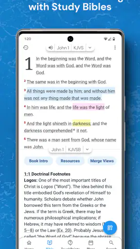 Holy Bible King James + Audio screenshot