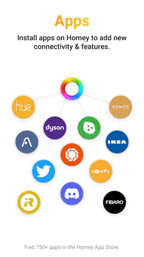 Homey — A better smart home screenshot