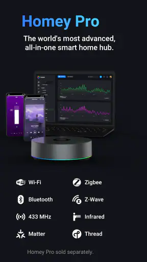 Homey — A better smart home screenshot
