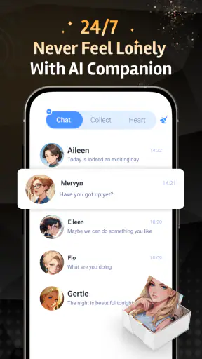 Honey & Roleplay AI Chatbot screenshot