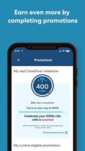 HopSkipDrive CareDriver screenshot