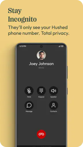 Hushed: US Second Phone Number screenshot