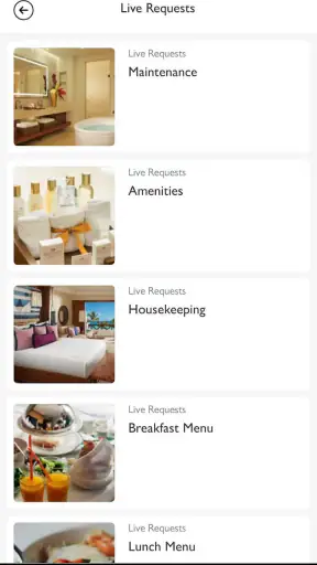 Hyatt Inclusive Collection screenshot