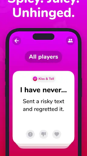 I Have Never: 18+ Dirty Game screenshot