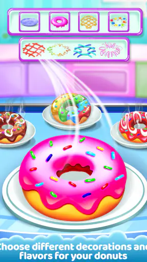 Icecream Cone Cupcake Baking screenshot