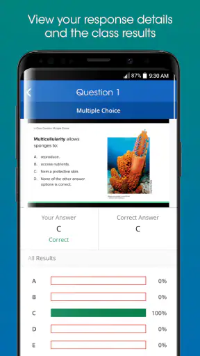 iClicker Student screenshot
