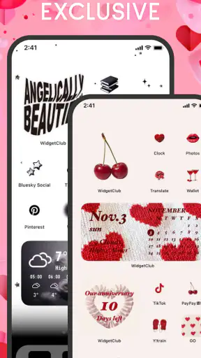 WidgetClub:Widget, Theme, Icon screenshot