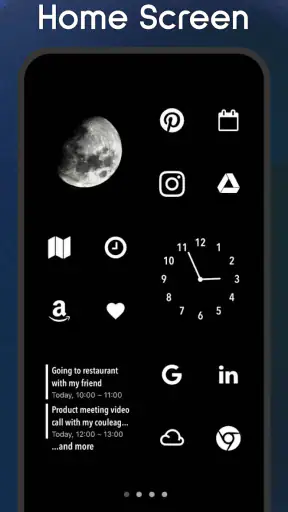 WidgetClub:Widget, Theme, Icon screenshot