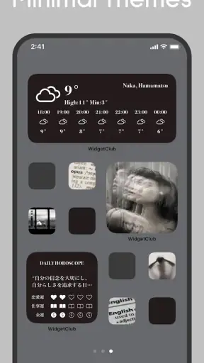 WidgetClub:Widget, Theme, Icon screenshot