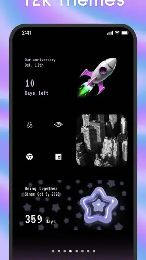 WidgetClub:Widget, Theme, Icon screenshot