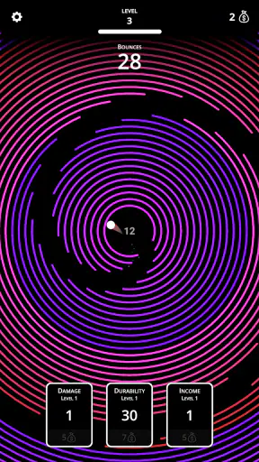 Idle Ball Escape: Smash Rings screenshot