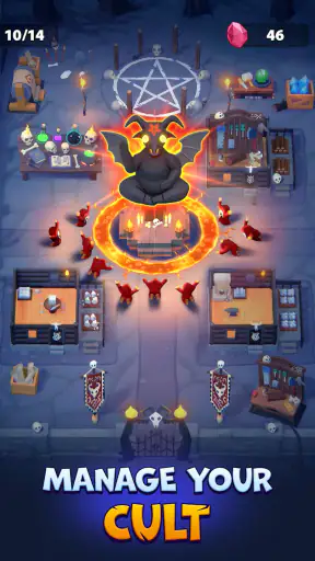 Idle Cult Empire - Evil Tycoon screenshot