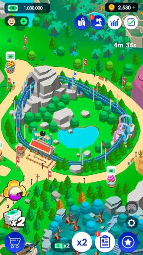 Idle Theme Park Tycoon screenshot
