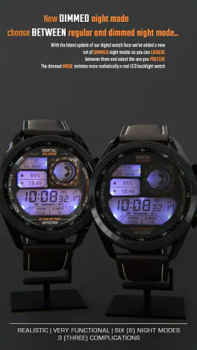 ILLUMINATOR Digital Watch face screenshot