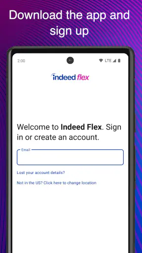 Indeed Flex screenshot