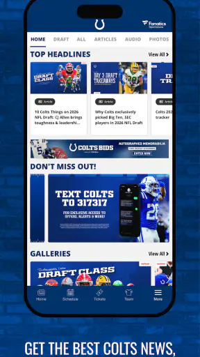 Indianapolis Colts Mobile screenshot