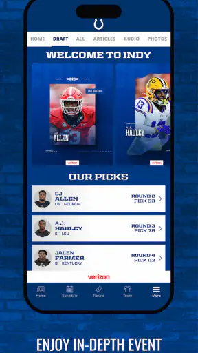 Indianapolis Colts Mobile screenshot