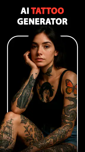 Inkit - AI Tattoo Generator screenshot