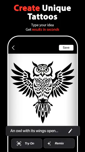 Inkit - AI Tattoo Generator screenshot