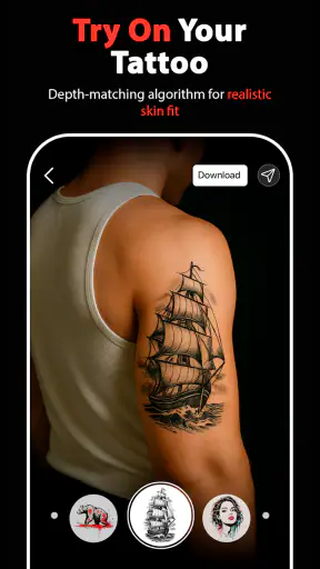 Inkit - AI Tattoo Generator screenshot
