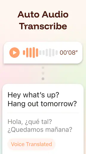 Intent – The Chat translator screenshot