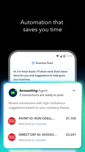 Intuit QuickBooks for Business screenshot