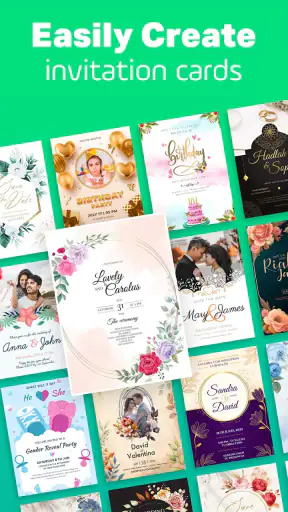 Invitation Card Maker & Invite screenshot