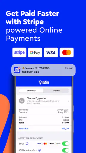 Invoice Maker by Billdu screenshot