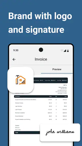 Invoice Maker - InvoiceBase screenshot