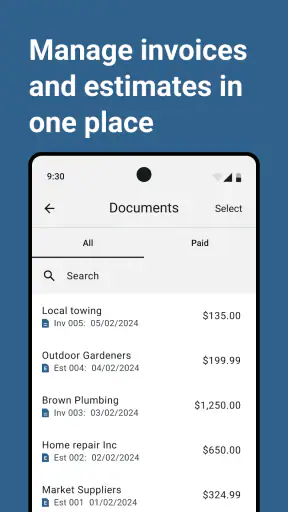 Invoice Maker - InvoiceBase screenshot