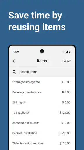 Invoice Maker - InvoiceBase screenshot