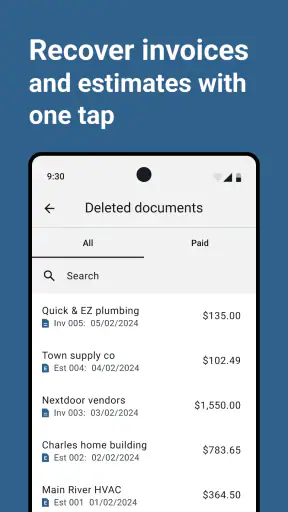 Invoice Maker - InvoiceBase screenshot