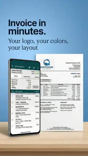 Invoice Maker - MobileBiz Pro screenshot