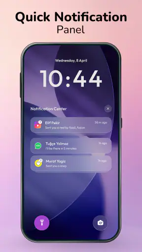 iOS Control Center - Panel screenshot