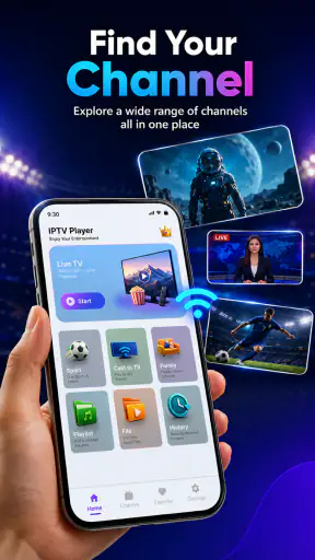 IPTV Smart Player & TV Online screenshot