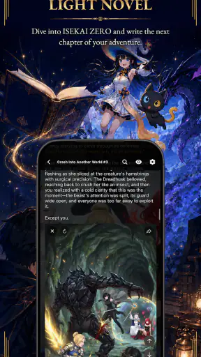 ISEKAI ZERO: Anime AI Roleplay screenshot