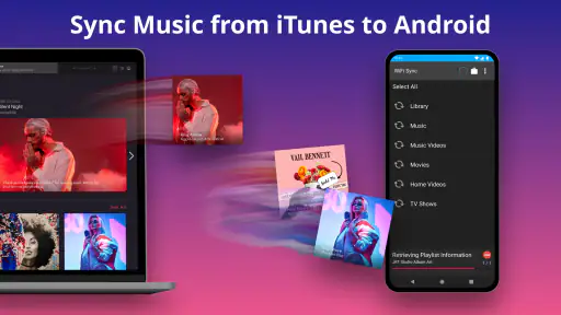 iSyncr: iTunes to Android screenshot