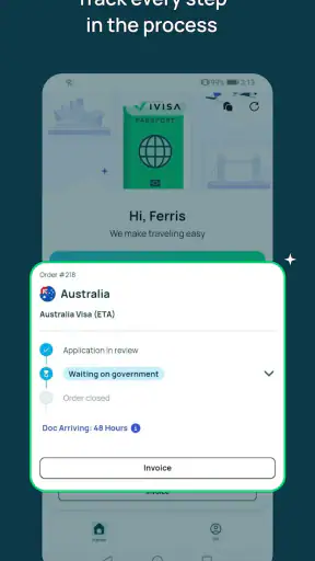 iVisa: Online Travel Visas screenshot