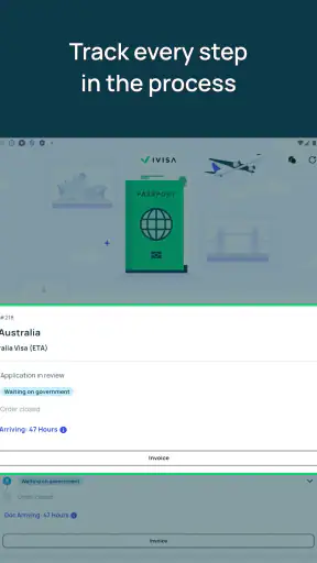 iVisa: Online Travel Visas screenshot