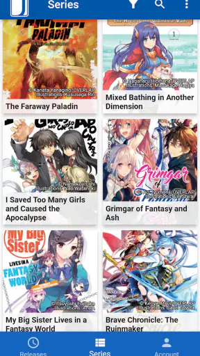 J-Novel Club screenshot