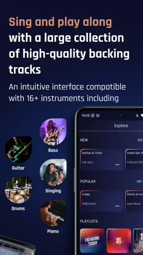 Jamzone - Sing & Play Along screenshot
