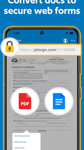 JetSign: Fill & Sign PDF Forms screenshot