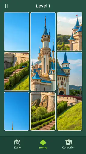 Jigsaw Solitaire: Slide Puzzle screenshot